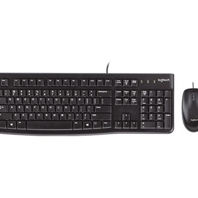 Logitech MK120 Corded Keyboard and Mouse Combo