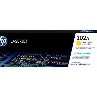 HP 202A Yellow Toner