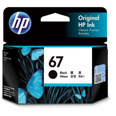 Black Hp Cartridge Ink- 67B